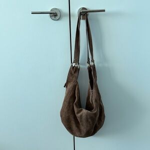 Free People Roma Suede Tote Bag